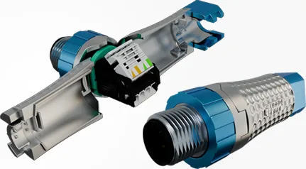 PROconnect M12 Connector para redes industriales Indu-Sol Chile